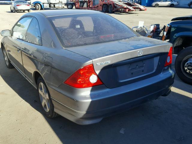 1HGEM21964L084415 - 2004 HONDA CIVIC EX Boz foto 3