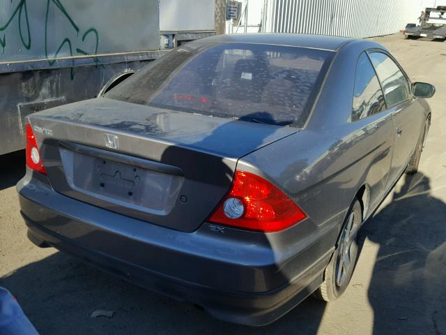 1HGEM21964L084415 - 2004 HONDA CIVIC EX Boz foto 4
