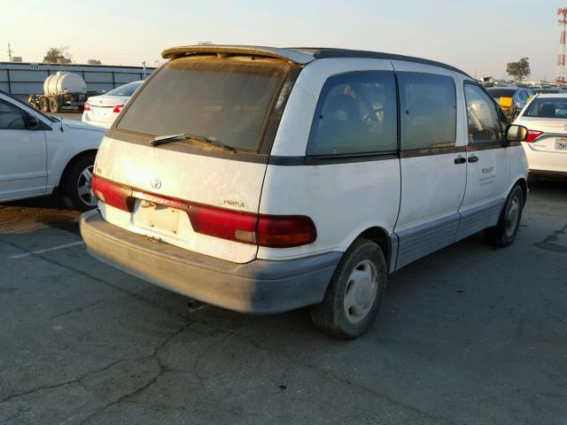 JT3AC12R4M0020257 - 1991 TOYOTA PREVIA LE WHITE photo 4