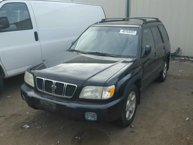 JF1SF65621H717032 - 2001 SUBARU FORESTER S Սև լուսանկար 2