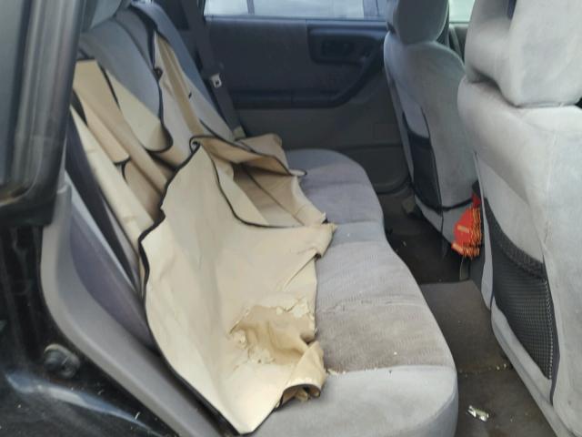 JF1SF65621H717032 - 2001 SUBARU FORESTER S Սև լուսանկար 6