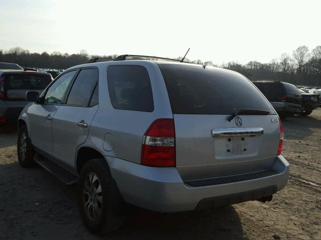 2HNYD18953H506868 - 2003 ACURA MDX TOURIN SILVER photo 3