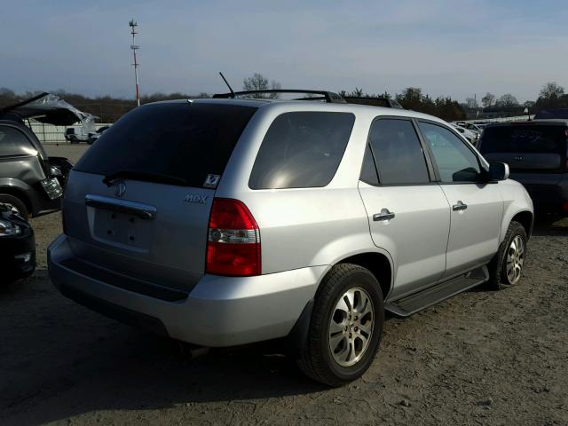 2HNYD18953H506868 - 2003 ACURA MDX TOURIN SILVER photo 4