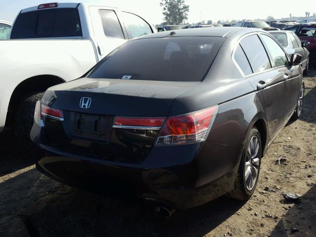 1HGCP2F89BA050069 - 2011 HONDA ACCORD EXL BROWN photo 4