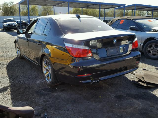 WBANU53539C120981 - 2009 BMW 528 I BLACK photo 3