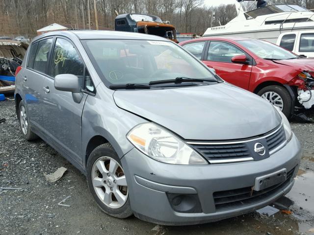 3N1BC13E87L457782 - 2007 NISSAN VERSA S GRAY photo 1