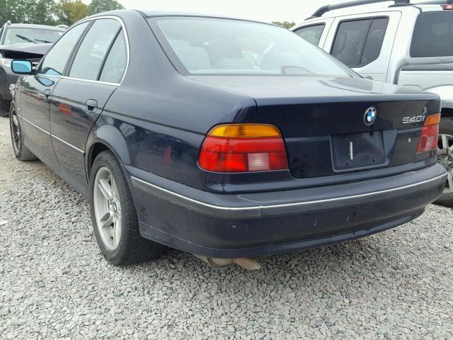 WBADN6341YGM67402 - 2000 BMW 540 I AUTO BLUE photo 3