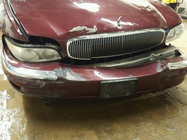 1G4CW54K634147081 - 2003 BUICK PARK AVENU MAROON photo 9