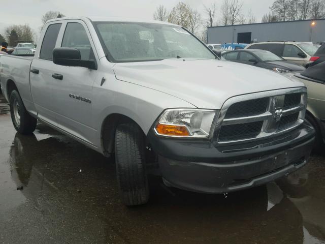 1D7RB1GKXBS514269 - 2011 DODGE RAM 1500 SILVER photo 1