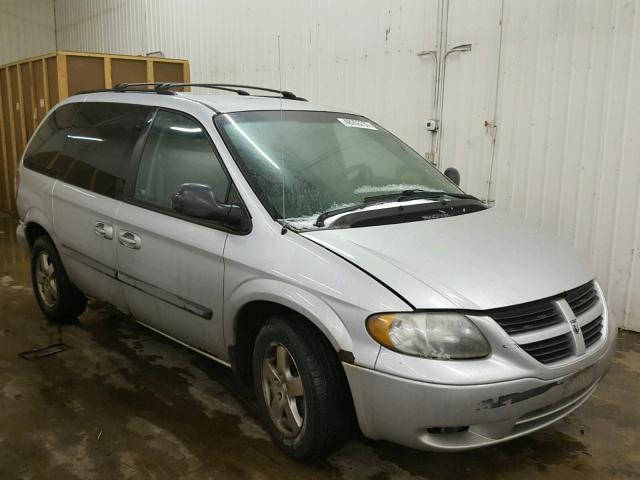 1D4GP45R17B106418 - 2007 DODGE CARAVAN SX SILVER photo 1