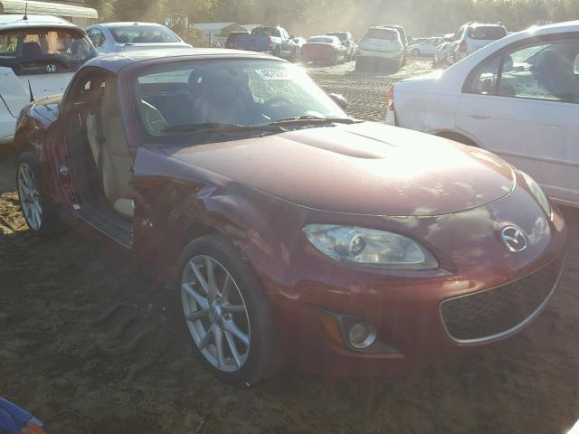 JM1NC2PF1B0214470 - 2011 MAZDA MX-5 MIATA RED photo 1