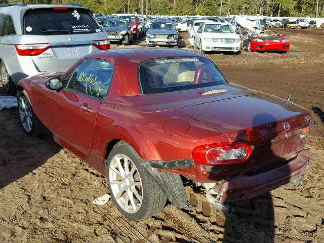 JM1NC2PF1B0214470 - 2011 MAZDA MX-5 MIATA RED photo 3