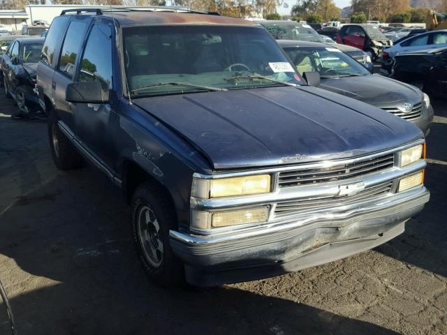 1GNEC13RXXJ406893 - 1999 CHEVROLET TAHOE C150 BLUE photo 1