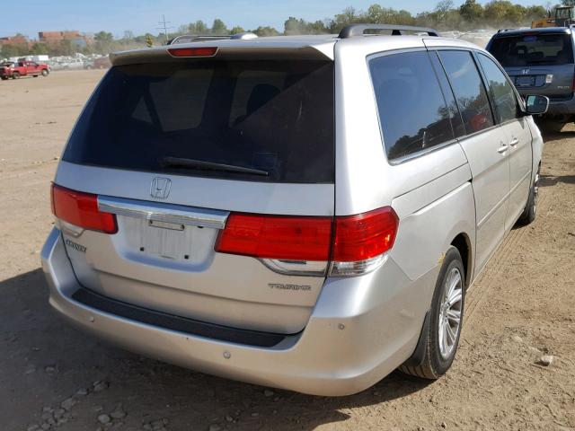 5FNRL38818B029546 - 2008 HONDA ODYSSEY TO SILVER photo 4