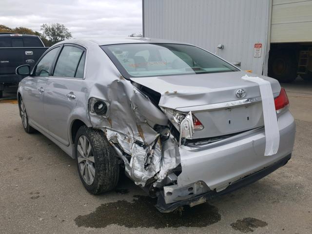 4T1BK3DB5BU427049 - 2011 TOYOTA AVALON BAS Күміс фото 3