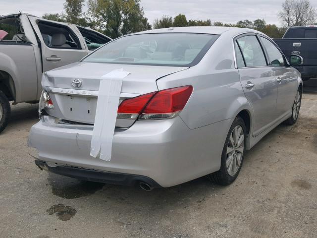 4T1BK3DB5BU427049 - 2011 TOYOTA AVALON BAS Күміс фото 4