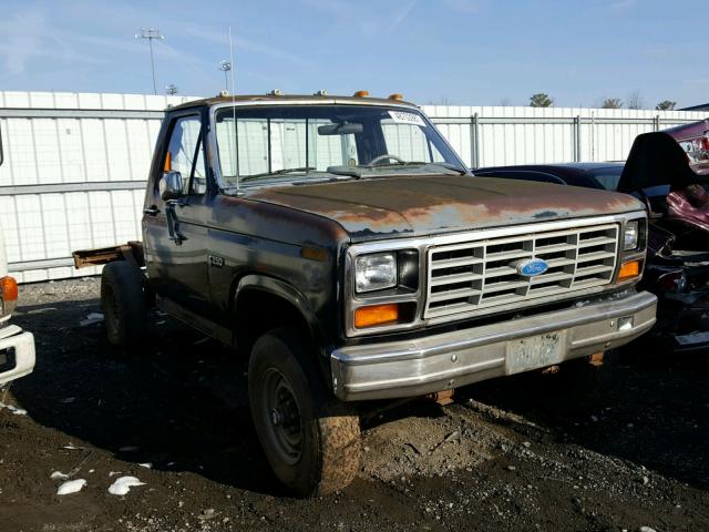 1FTEF26N7GNA79523 - 1986 FORD F250 GRAY photo 1