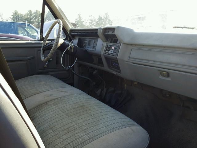 1FTEF26N7GNA79523 - 1986 FORD F250 GRAY photo 5