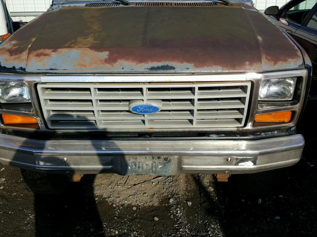 1FTEF26N7GNA79523 - 1986 FORD F250 GRAY photo 7