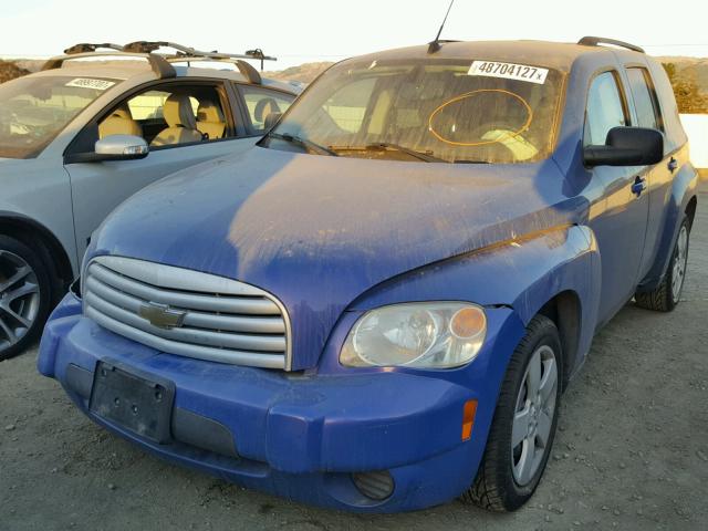 3GNCA33B99S576238 - 2009 CHEVROLET HHR LS Azul foto 2