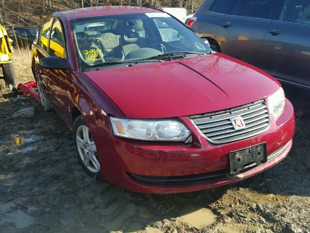 1G8AJ55F76Z108402 - 2006 SATURN ION LEVEL BURGUNDY photo 1