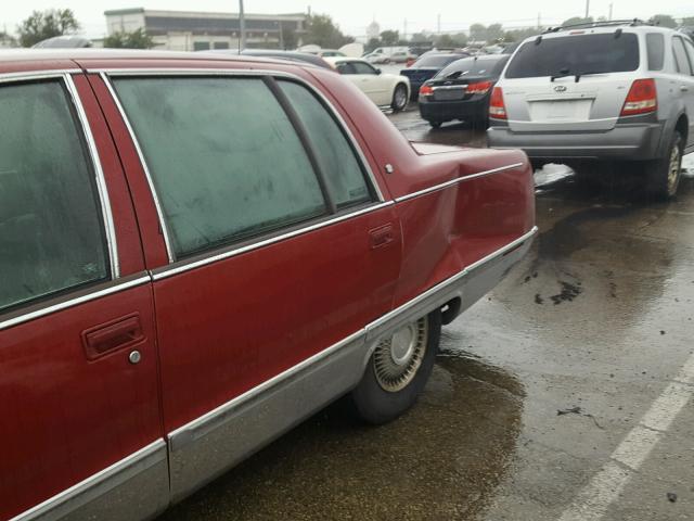 1G6DW52PXRR711451 - 1994 CADILLAC FLEETWOOD RED photo 9