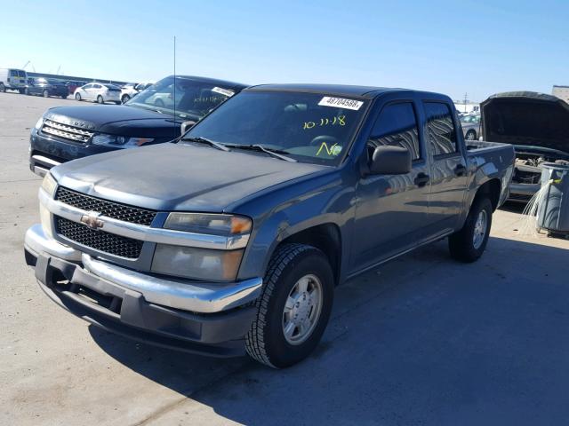 1GCCS136568264483 - 2006 CHEVROLET COLORADO BLUE photo 2