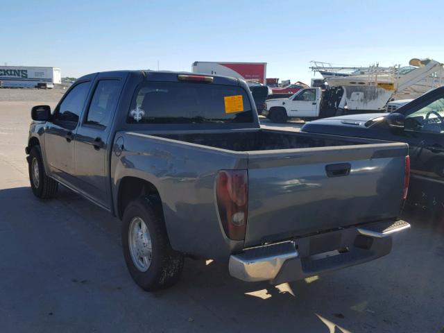 1GCCS136568264483 - 2006 CHEVROLET COLORADO BLUE photo 3