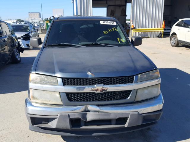 1GCCS136568264483 - 2006 CHEVROLET COLORADO BLUE photo 9