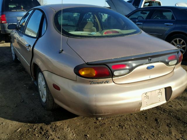 1FALP52U2VG212151 - 1997 FORD TAURUS GL BEIGE photo 4