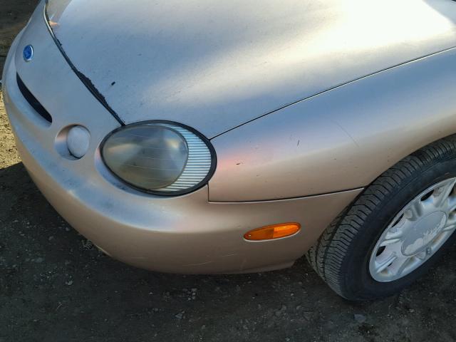 1FALP52U2VG212151 - 1997 FORD TAURUS GL BEIGE photo 9