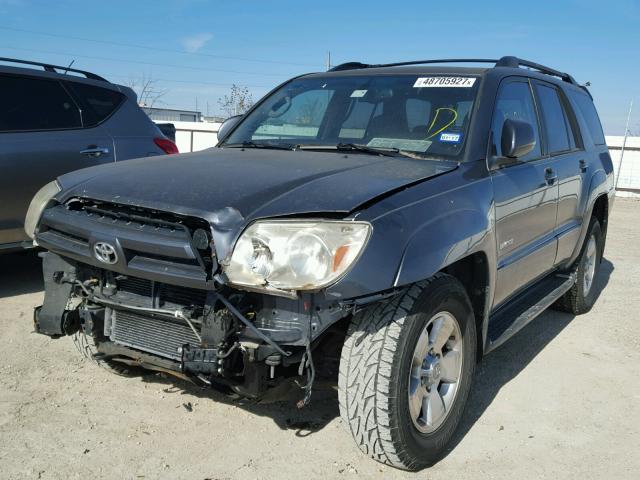 JTEZT17R850023411 - 2005 TOYOTA 4RUNNER LI CHARCOAL photo 2