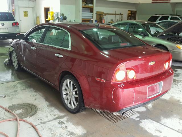 1G1ZK57BX9F173792 - 2009 CHEVROLET MALIBU LTZ 栗色 照片 3