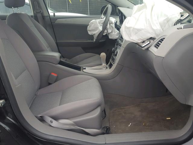 1G1ZH57B59F208091 - 2009 CHEVROLET MALIBU 1LT BLACK photo 5