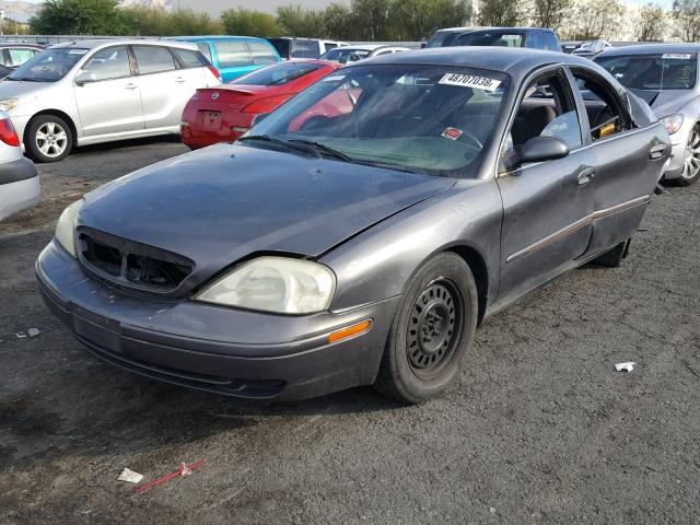 1MEFM50U52A631725 - 2002 MERCURY SABLE GS BLACK photo 2