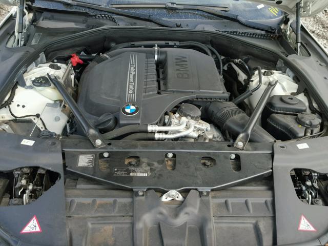 WBA6B8C57ED452440 - 2014 BMW 640 XI WHITE photo 7