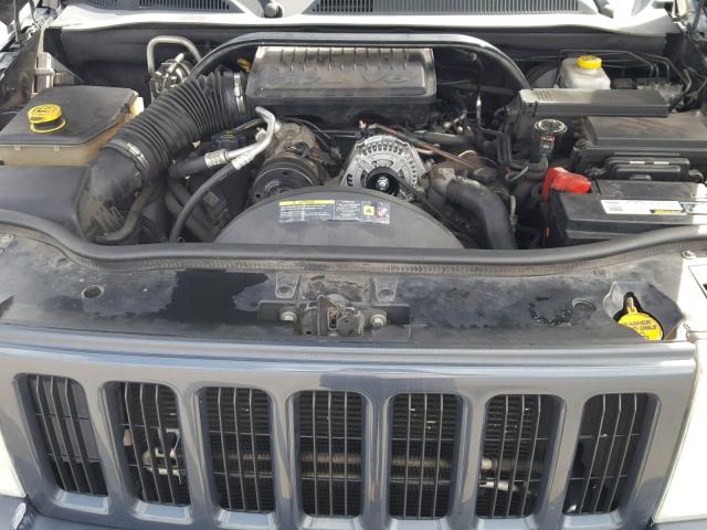 1J8HH48KX6C314151 - 2006 JEEP COMMANDER SILVER photo 7