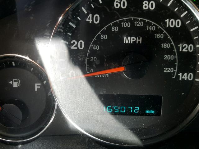 1J8HH48KX6C314151 - 2006 JEEP COMMANDER SILVER photo 8