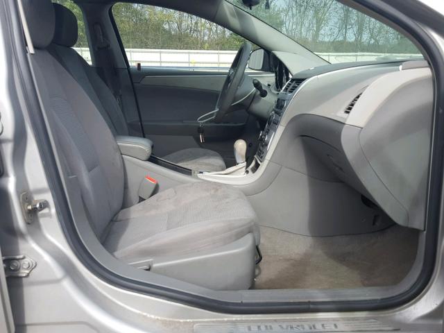 1G1ZG57B68F200146 - 2008 CHEVROLET MALIBU LS ნაცრისფერი ფოტო 5