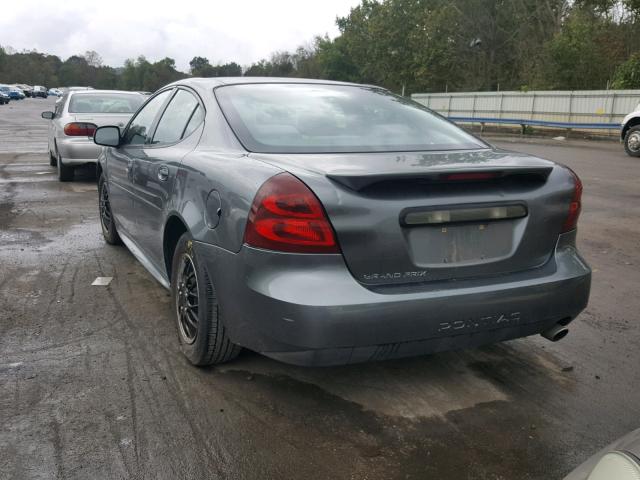 2G2WP522651292254 - 2005 PONTIAC GRAND PRIX TEAL photo 3