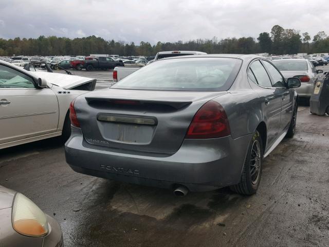 2G2WP522651292254 - 2005 PONTIAC GRAND PRIX TEAL photo 4