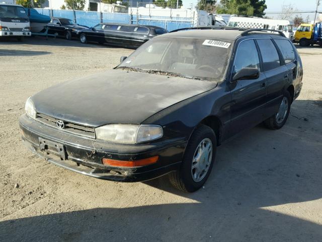 4T1VK12W7PU082539 - 1993 TOYOTA CAMRY LE შავი ფოტო 2