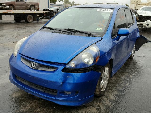 JHMGD37677S040300 - 2007 HONDA FIT S 蓝色 照片 2
