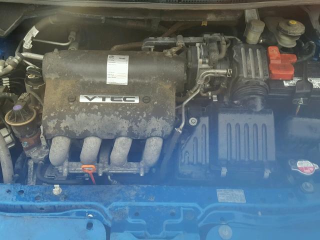 JHMGD37677S040300 - 2007 HONDA FIT S 蓝色 照片 7