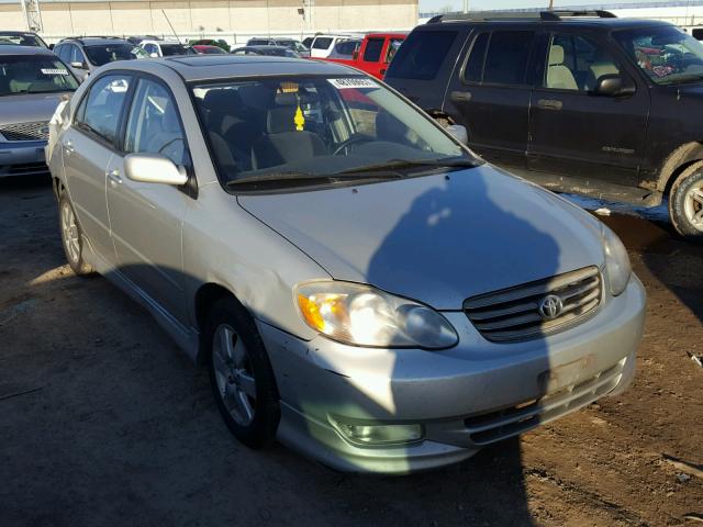 2T1BR32E13C164473 - 2003 TOYOTA COROLLA CE GRAY photo 1