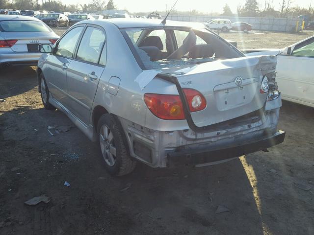 2T1BR32E13C164473 - 2003 TOYOTA COROLLA CE GRAY photo 3