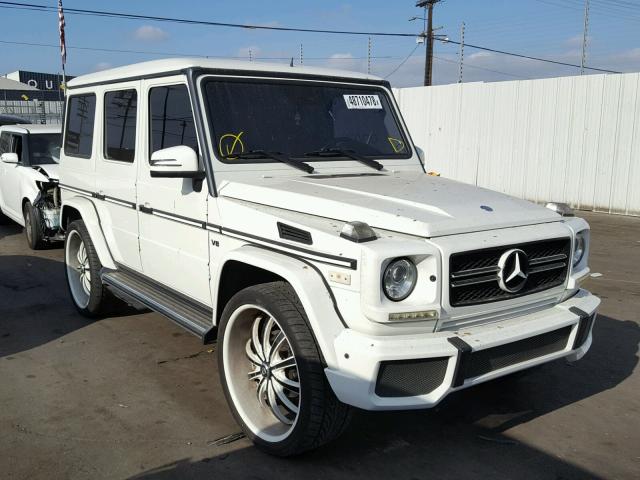 WDCYR37E79X178630 - 2009 MERCEDES-BENZ G 550 WHITE photo 1