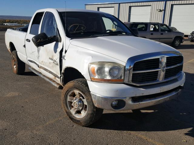 1D7KS28C66J165606 - 2006 DODGE RAM 2500 S თეთრი ფოტო 1