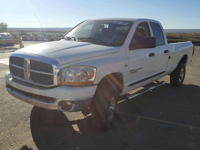 1D7KS28C66J165606 - 2006 DODGE RAM 2500 S თეთრი ფოტო 2