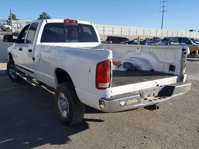 1D7KS28C66J165606 - 2006 DODGE RAM 2500 S თეთრი ფოტო 3